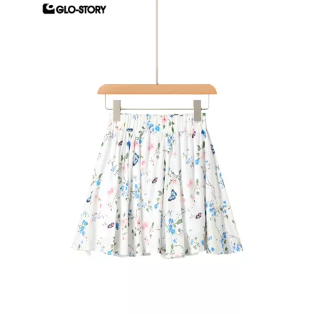 woven rayon short skirt
