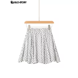 woven rayon short skirt