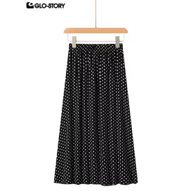 woven rayon long skirt