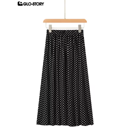 woven rayon long skirt