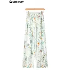 woven rayon trousers