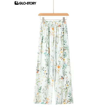 woven rayon trousers