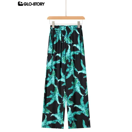 woven rayon trousers