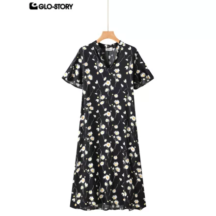 woven rayon dress
