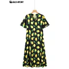 woven rayon dress