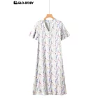 woven rayon dress