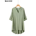 woven rayon dress