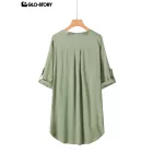 woven rayon dress