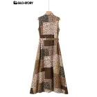 woven rayon dress