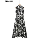 woven rayon dress
