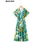 woven rayon dress